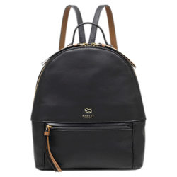 Radley Postman's Park Leather Medium Backpack, Black